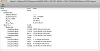 Xbench1.3 MacPro eSATA PCIexpressCard(MEPI-ES02)＋DIR-2221-SRAIDE＋HTS547575A9E384(5400rpm)×2 RAID1