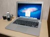 E-P3とMacBookAir(2011)