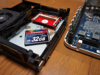 Built-in CF Card to Mac mini G4