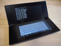 SONY Tablet P に SSH/Telnetクライアントと、日本語フルキーボード for Tablet